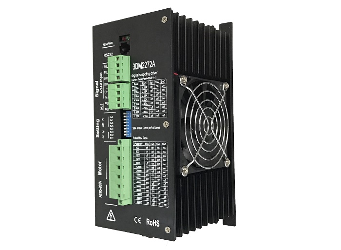 步進驅動器撥碼開關調節方法，具體步驟