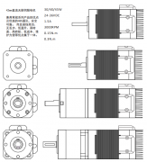 42伺服電機-直流無刷伺服電機-深圳伺服電機廠家