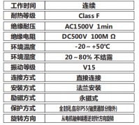 直流低壓伺服電機規(guī)格書BL60-伺服電機說明書